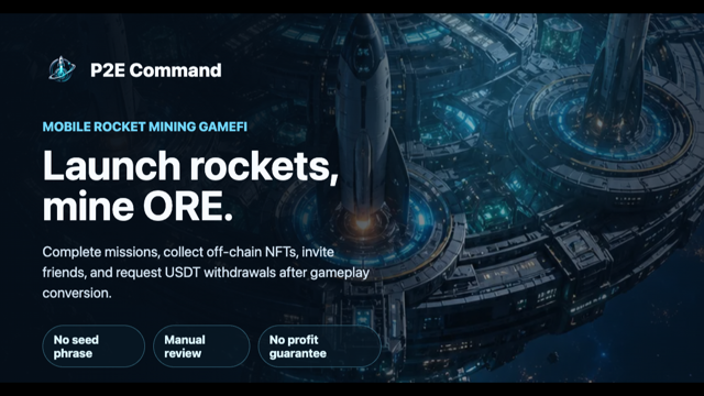 P2E Command community cover